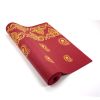 Extra Thick Yoga & Pilates Mats - Prints - Incense - Rich Red