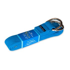 Cloth Yoga Strap - Blue - 10ft.