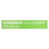 Manitoba Harvest Unrefined Cold Pressed Hemp Oil - 1 Each - 12 Fz