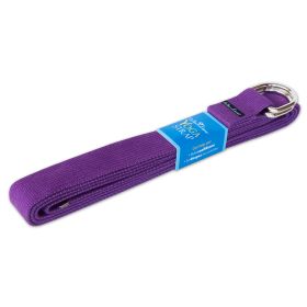 Cloth Yoga Strap - Purple - 10ft.