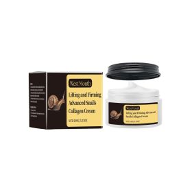 West&Month Cochlear Collagen Firming Cream Moisturizes And Nourishes Dry Skin, Refreshing And Brightening Face Cream (Option: 100g-145g-2.9*2.9*1.85inch)