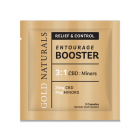 Entourage Booster Hemp Softgels – Full Spectrum Relief Capsules for Stress, Sleep & Joint Support - Premium Minor Cannabinoid Formula (CBD + CBN Blend (size: 2 PACK)